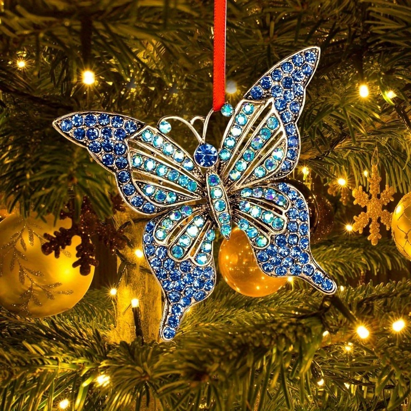 クリスマス 飾り |Craftsatin 20 Pcs Butterfly クリスマス Ornament