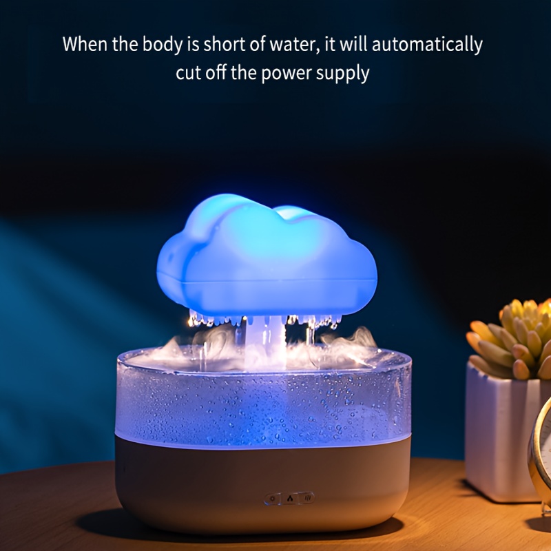 Brookstone Rain Cloud Fountain Diffuser Review Temu