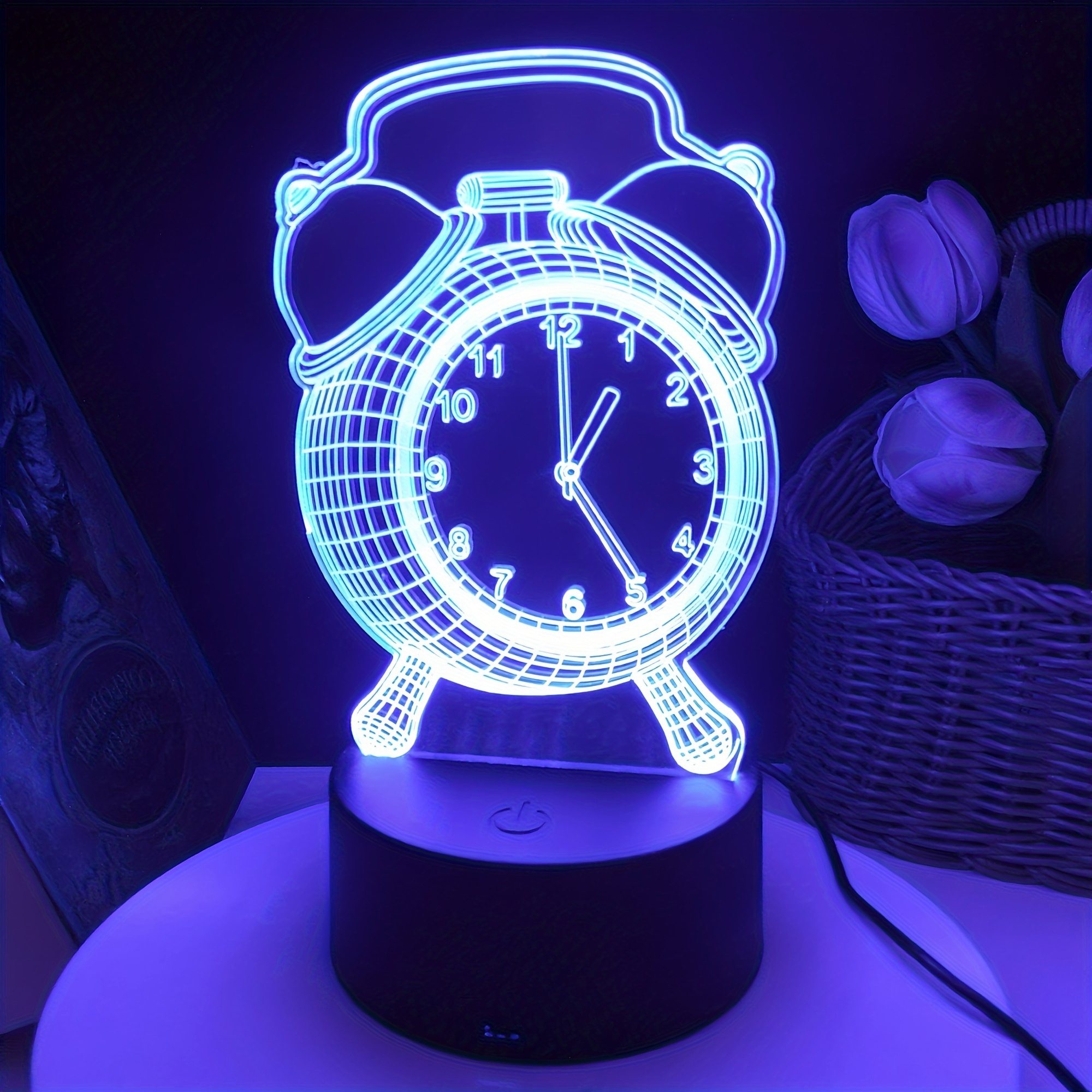 Orologio Silenzioso Con Proiezione A Specchio Luminoso Con Led, Sveglia  Multifunzione, Acquista Su Temu E Inizia A Risparmiare