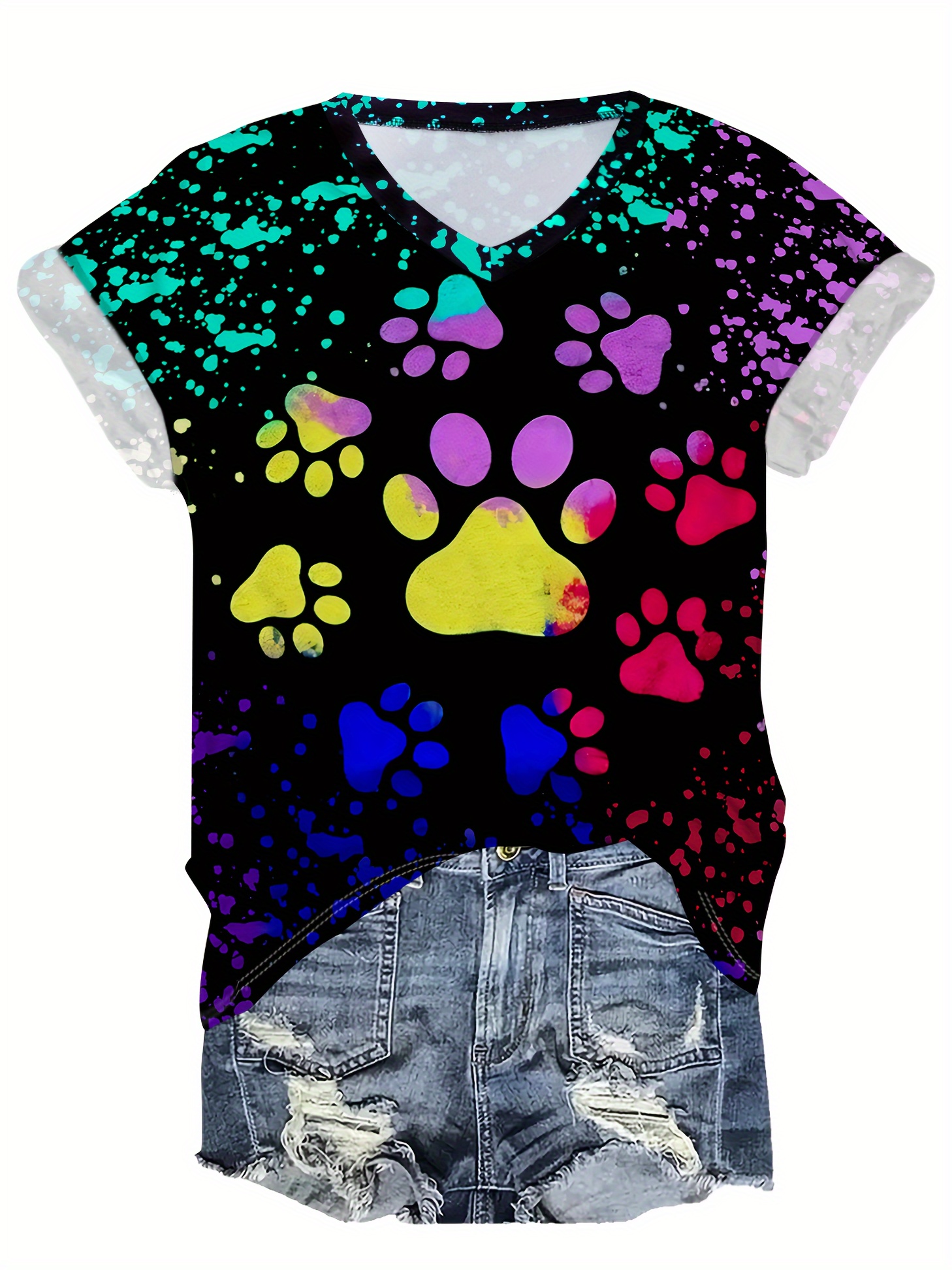 Fashion Pet Clothes Butterfly Flower Print Tank Top Summer Small