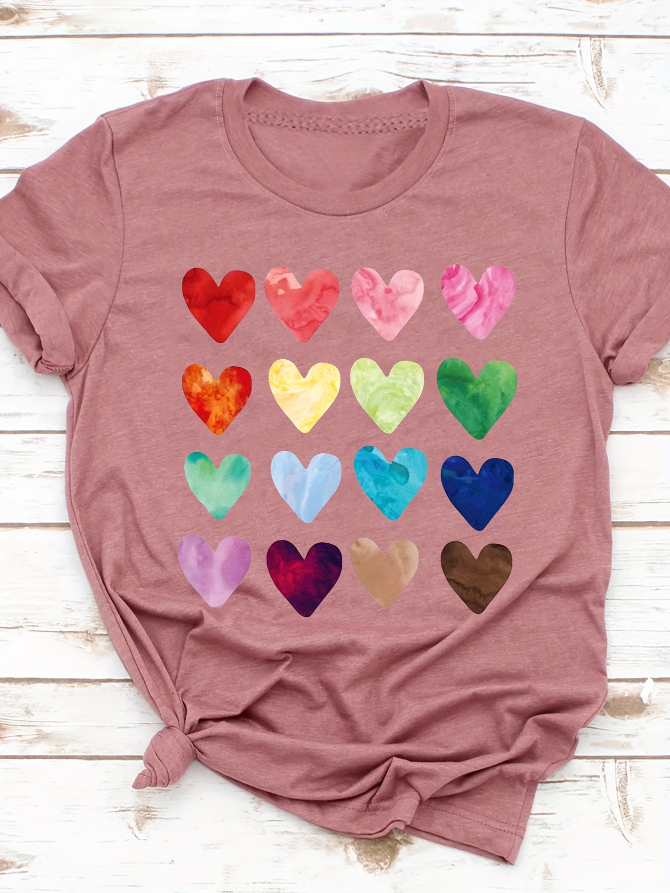 Heart Cutout Shirt - Temu