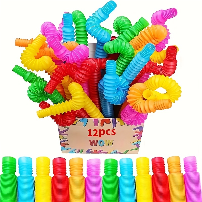 Animal Pop Tubes mini Keychain Pop Tubes Kids Party Favors - Temu