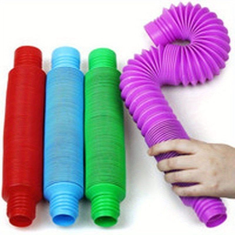 24Pcs Tubos Sensoriales Niños - Juguetes Sensoriales Autismo - Fidget Toy -  Juego Tubos Niños - Tubos Moldeables Niños. (24pcs)