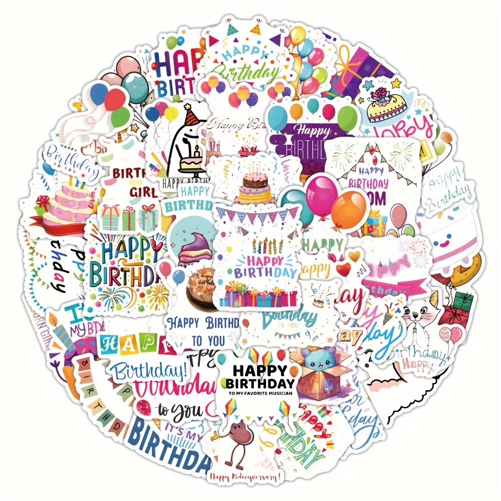 It's My Birthday Stickers - Pack of 200 #LA-IMB-200