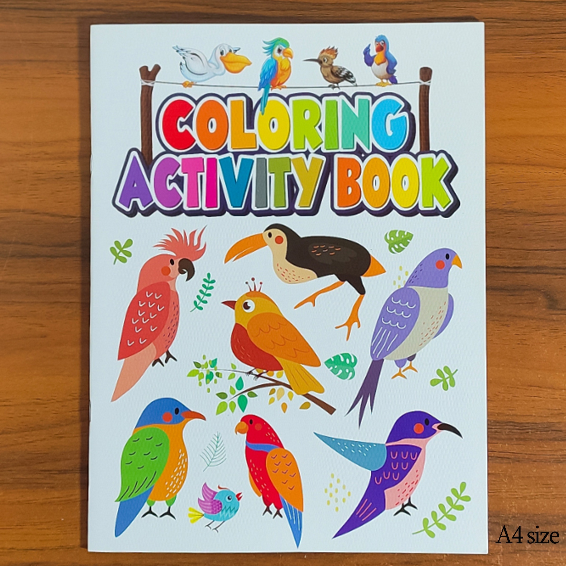 Happy Animals Watercolor Coloring Book for Kids: Watercolor Coloring Book  for Kids ages 8-12 a book by Aquarella Publishing