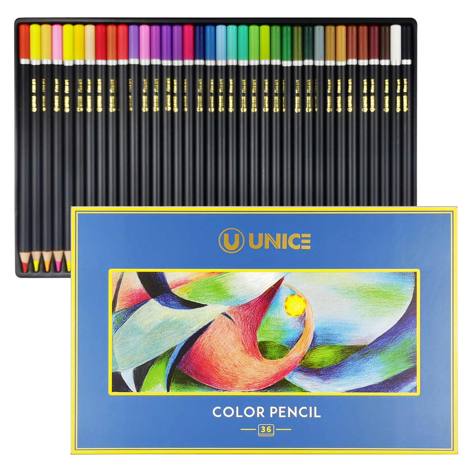 72 Colored Pencils Watercolor lapices de colores Profesionales 36