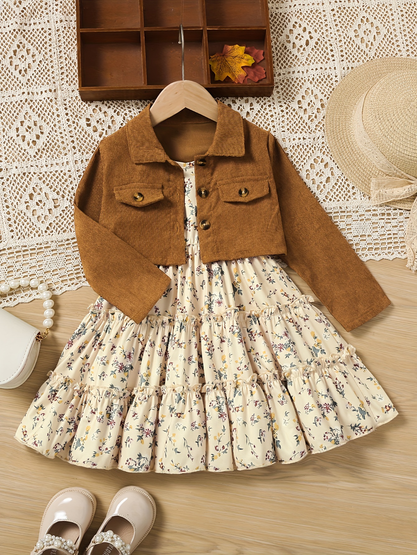 Baby Girls Fashion Autumn And Winter Thermal Belted Dress - Temu