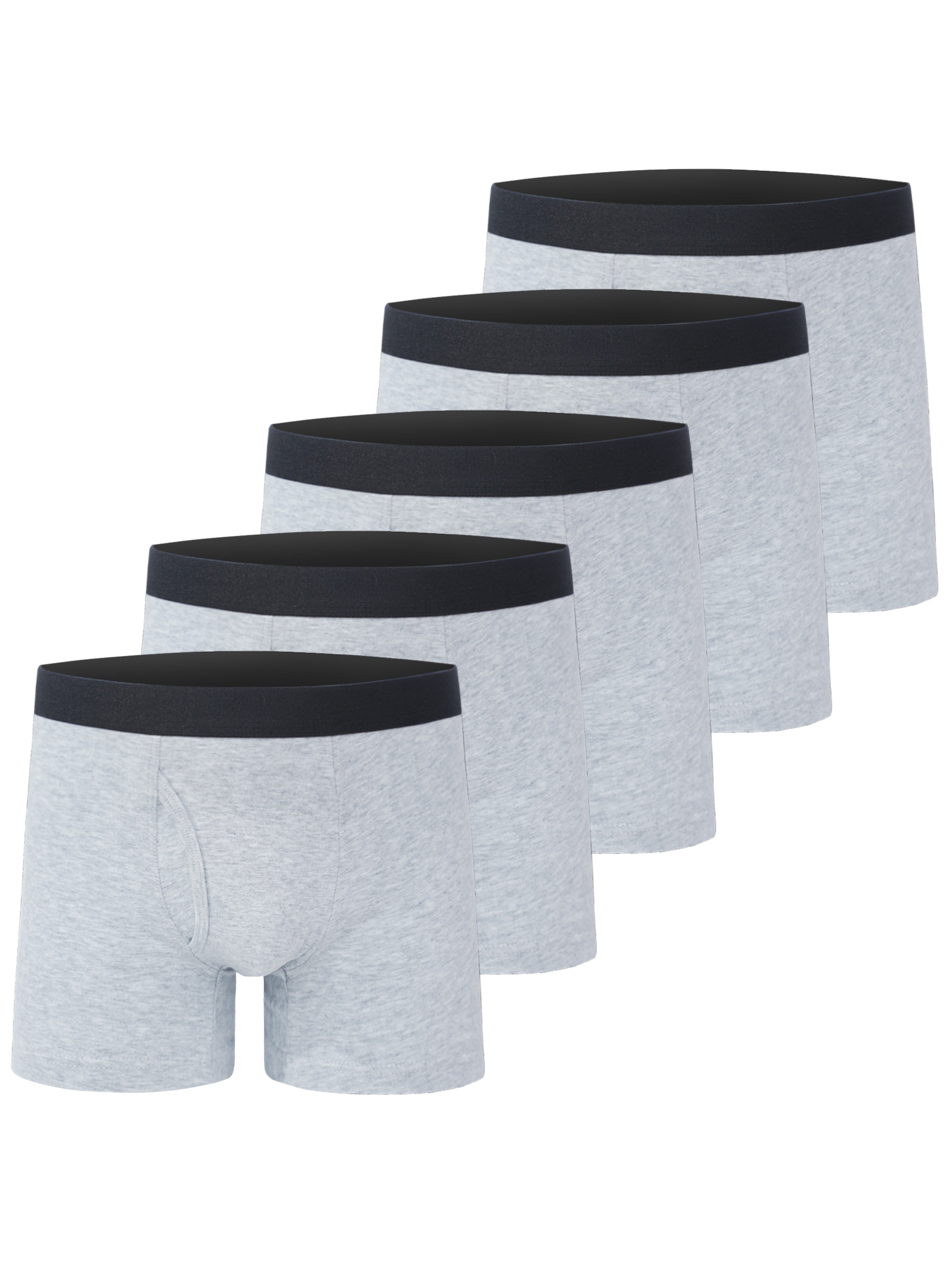 3pcs Boy's Cotton Boxer Briefs, Color Clash Breathable Underwear, Comfy  Kid's Underpants