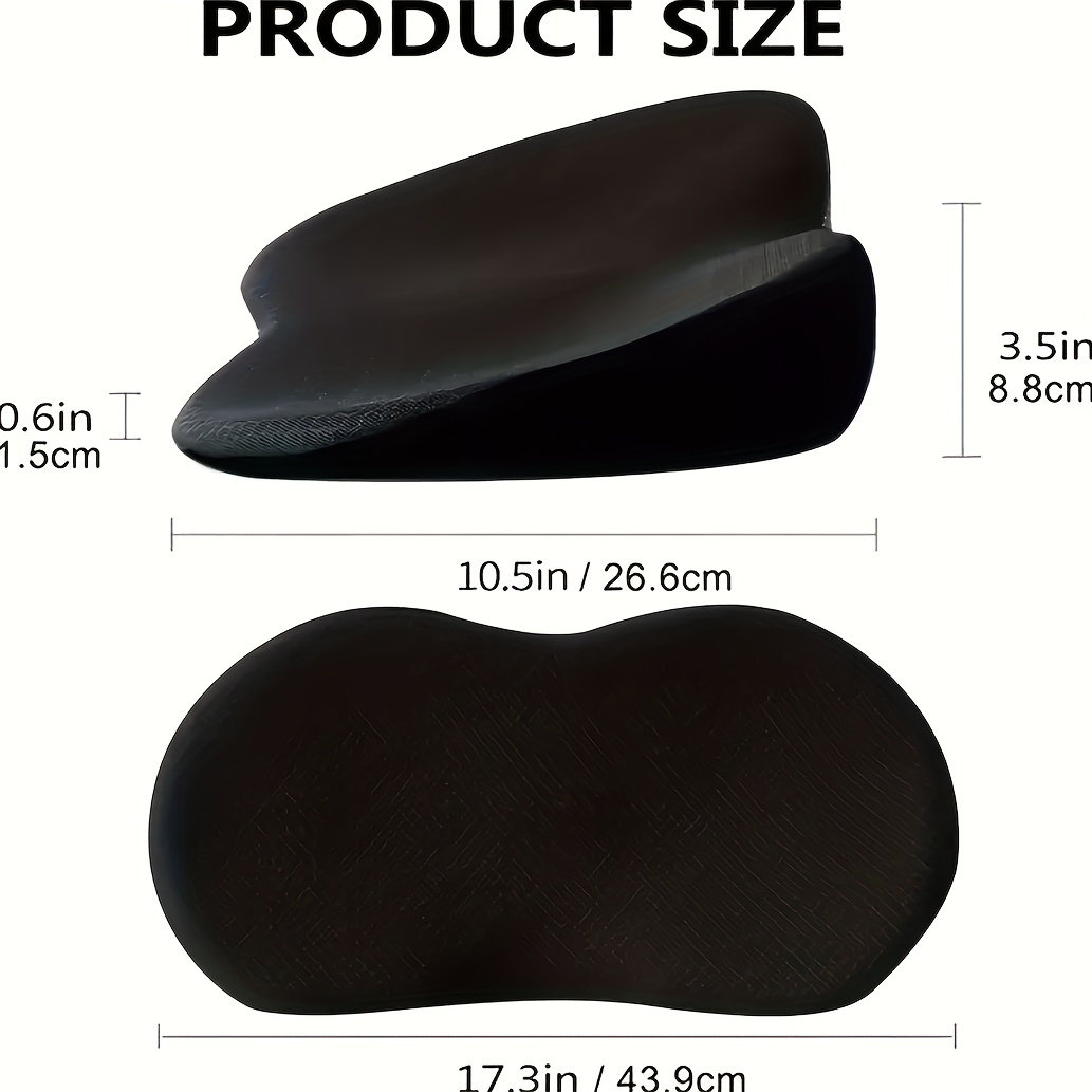 Big Ant Car Seat Cushion, Comfort Memory Foam Driver Seat Cushion Improve  Driving View, Sciatica and Lower Back Pain Relief, Seat Cushions for Car