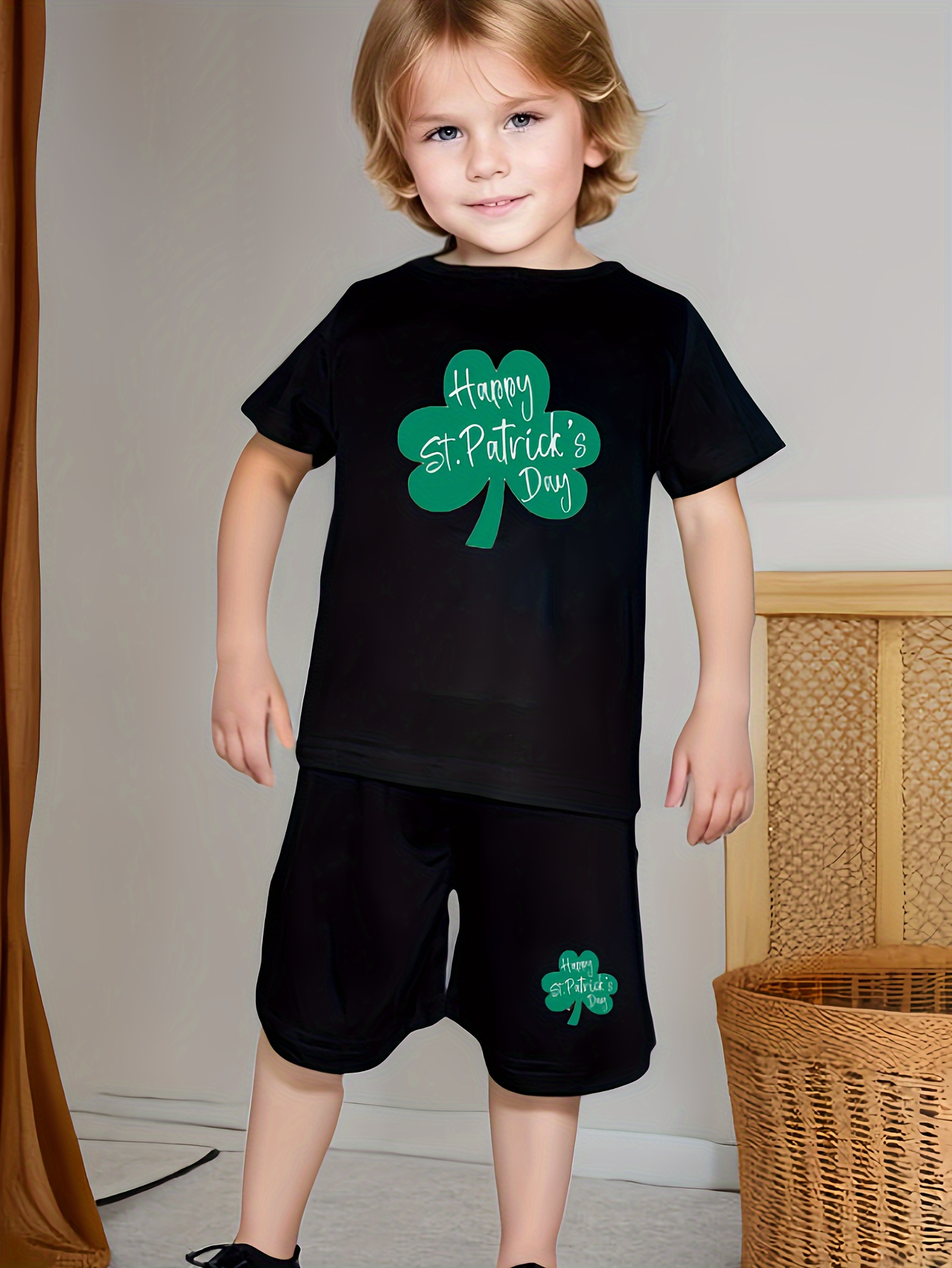 St patricks 2024 day kids pajamas