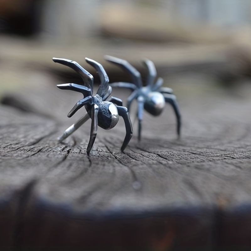 Halloween Spider Design Acrylic Earrings – GTHIC