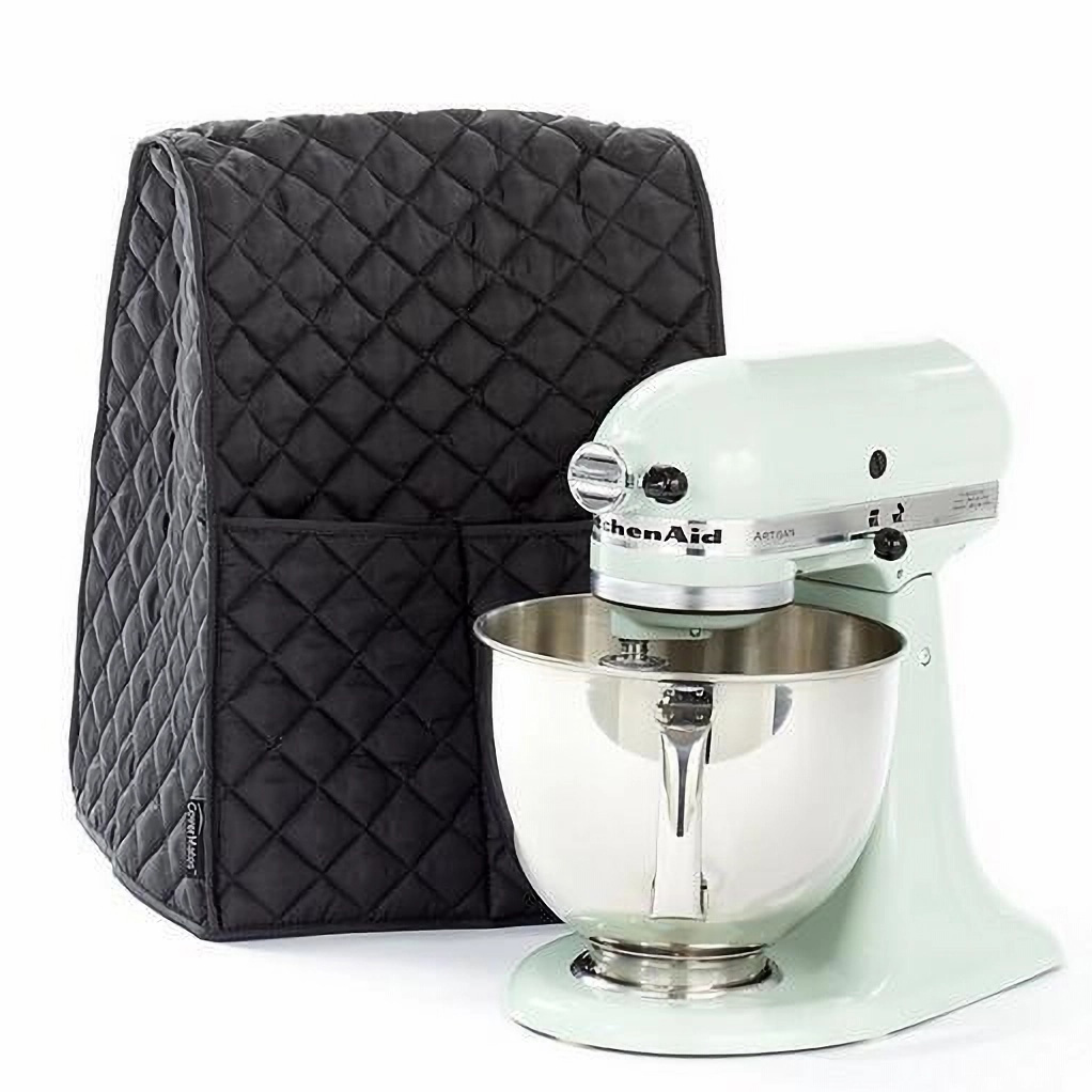 Yarwo [2023 Upgraded] Full-enclosed Dust Cover Compatible for KitchenAid  Mixer 4.5-5 Quart, Visible Stand Mixer Cover Case with Pockets and Padded