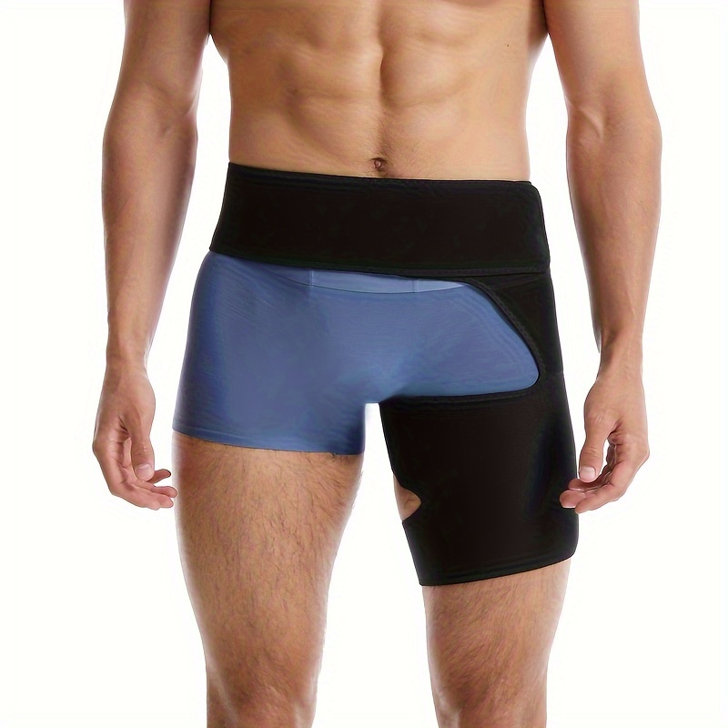 CC Copper Compression Copper Compression Groin Thigh Sleeve and Hip Support  Wrap. Adjustable Neoprene Brace for Hamstring Quad Pulled Muscles Lower