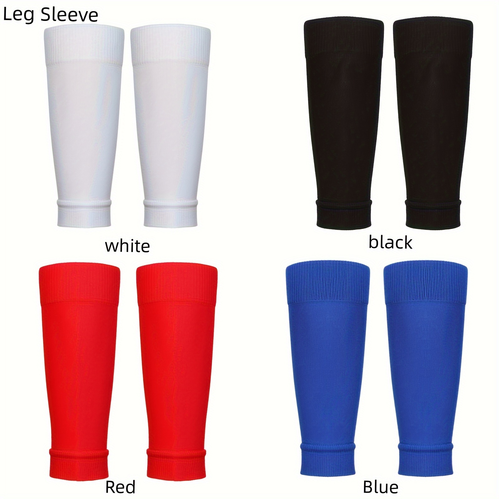Soccer Guard Sock Football Compression Calf Sleeves - Temu