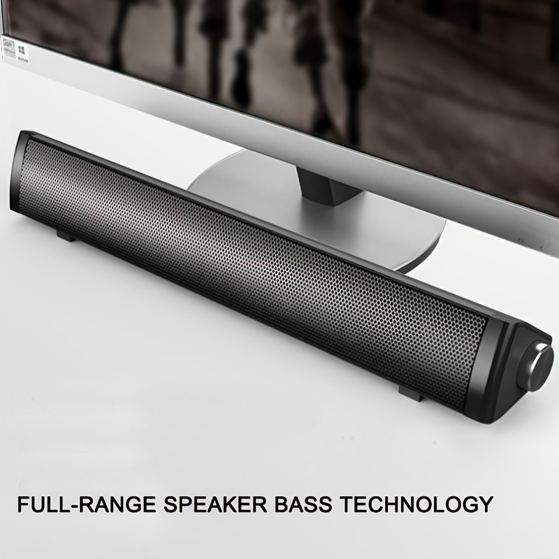 Computer Speakers, HiFi Sound Quality Computer Sound Bar, USB Powered PC  Speakers, 3.5mm Aux-in Computer Speakers For Desktop, Laptops, PCs, Phones,  Tablets, Xbox, Gaming Speakers