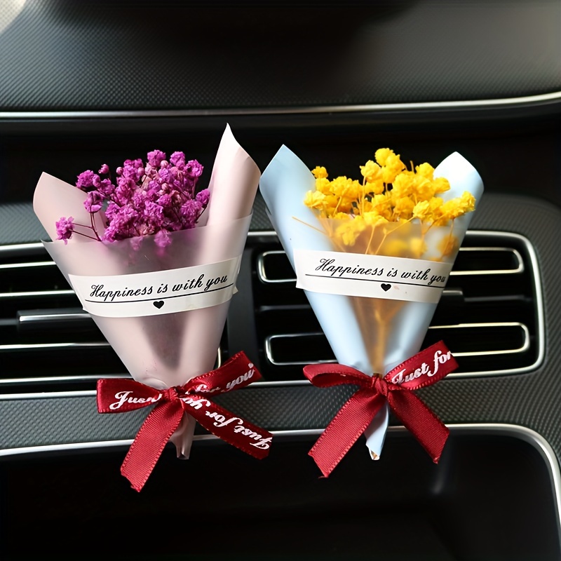Strass Blumen Klammern Für Auto Lüftungsschlitze Ornamente - Temu Austria