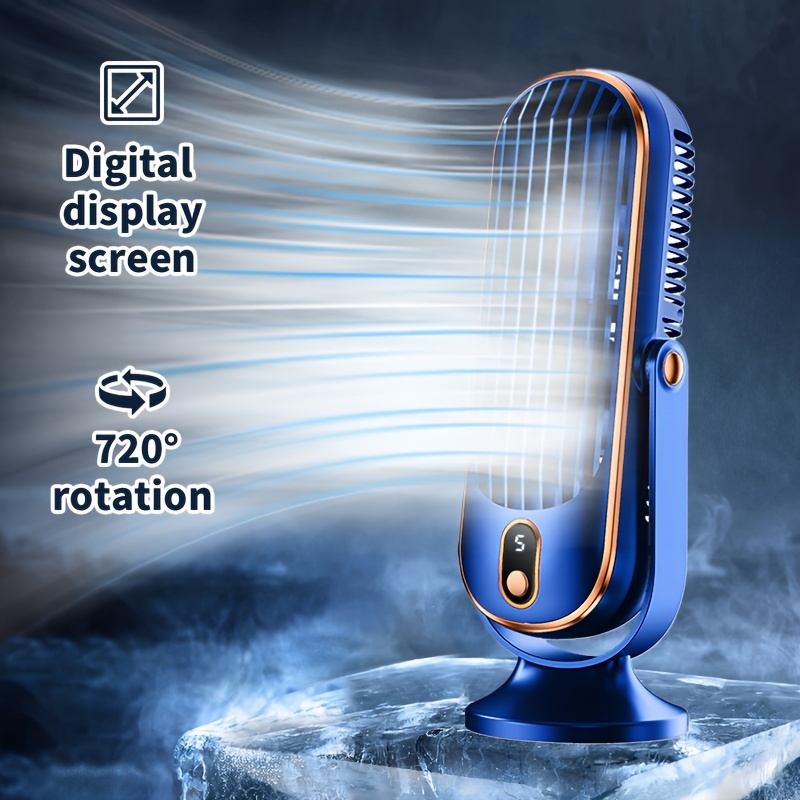1pc, Mini Ventilateur Portable Avec Brumisateur Humidificateur USB  Rechargeable Ventilateur À Main Avec Brume D'eau