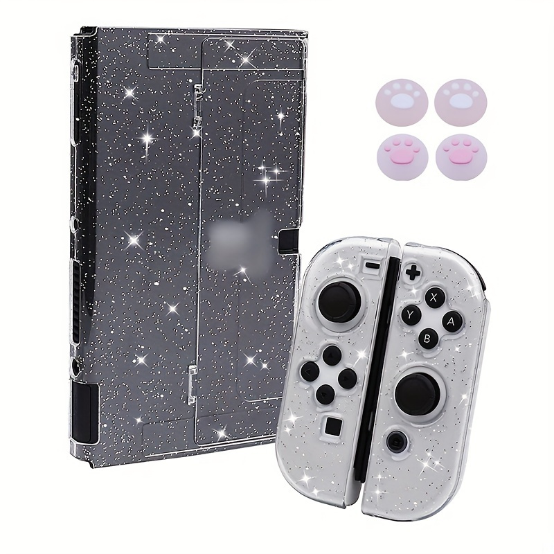 Crystal Case for Nintend Switch Joycon Cover Hard PC Case Compatible  Nintendo Switch Joy-con Controller