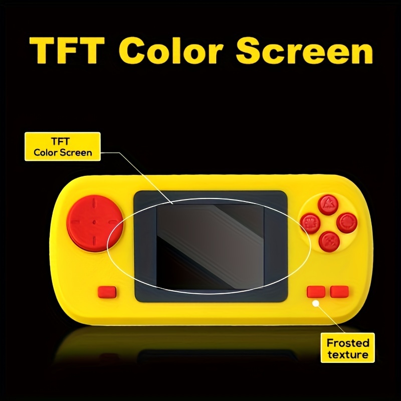 Handheld Game Console with 800 Classical FC Games 3.5 inch Color Screen  1200mAh Rechargeable Battery Support for Connecting TV and Two Players