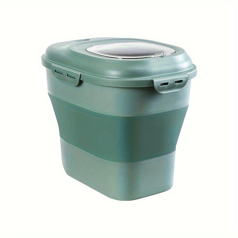 Collapsible Dog Cat Food Storage Container Large - Temu