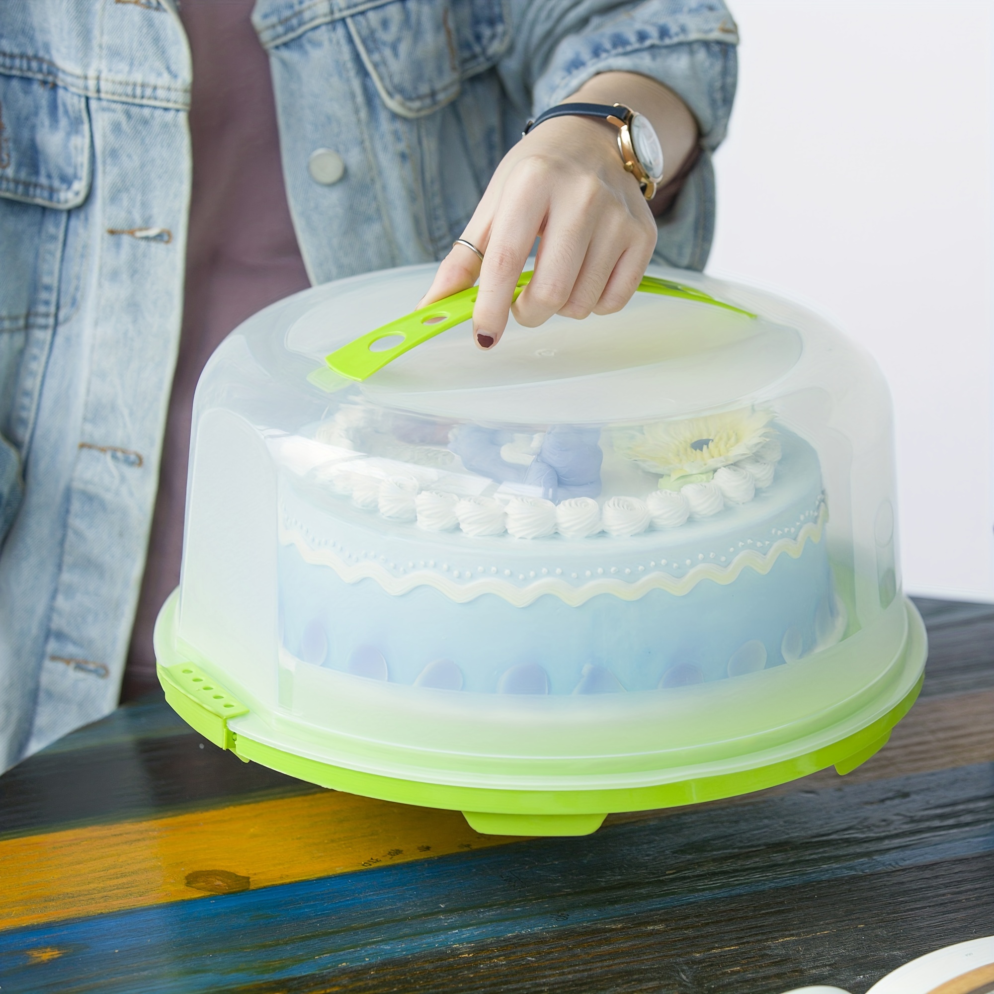 Stackable Caddy for Baking Supplies