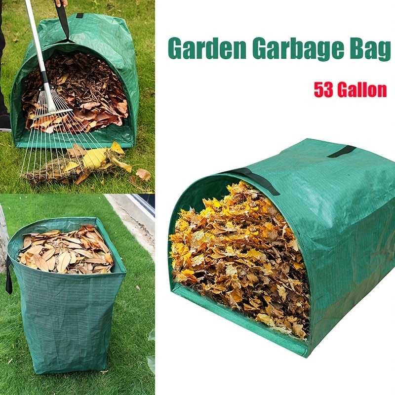 2 X 150L Garden Waste Bags - Heavy Duty Large Refuse Storage Sacks