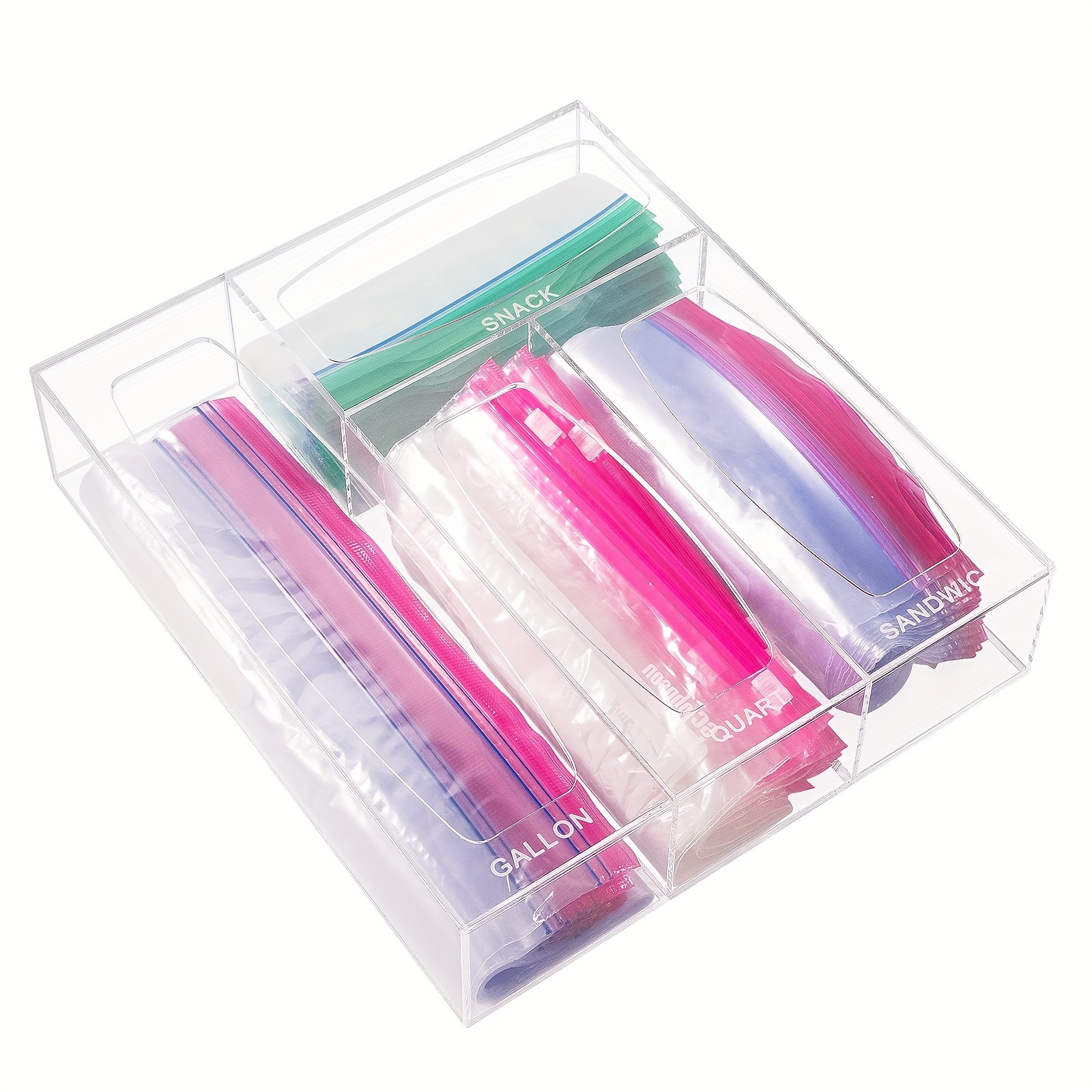 Ziplock Bag Storage Organizer for … curated on LTK