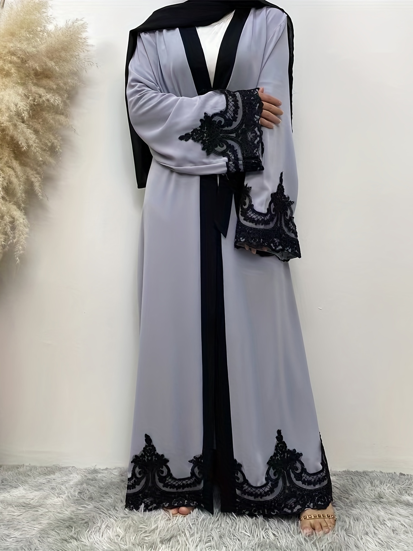 Lace abaya dress sale