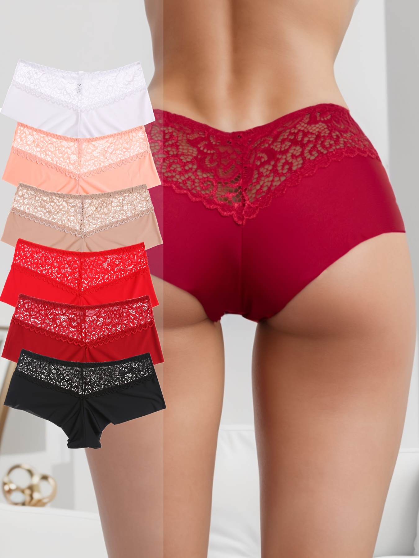 Bow Tie Briefs Comfy Breathable Stretchy Intimates Panties - Temu Canada