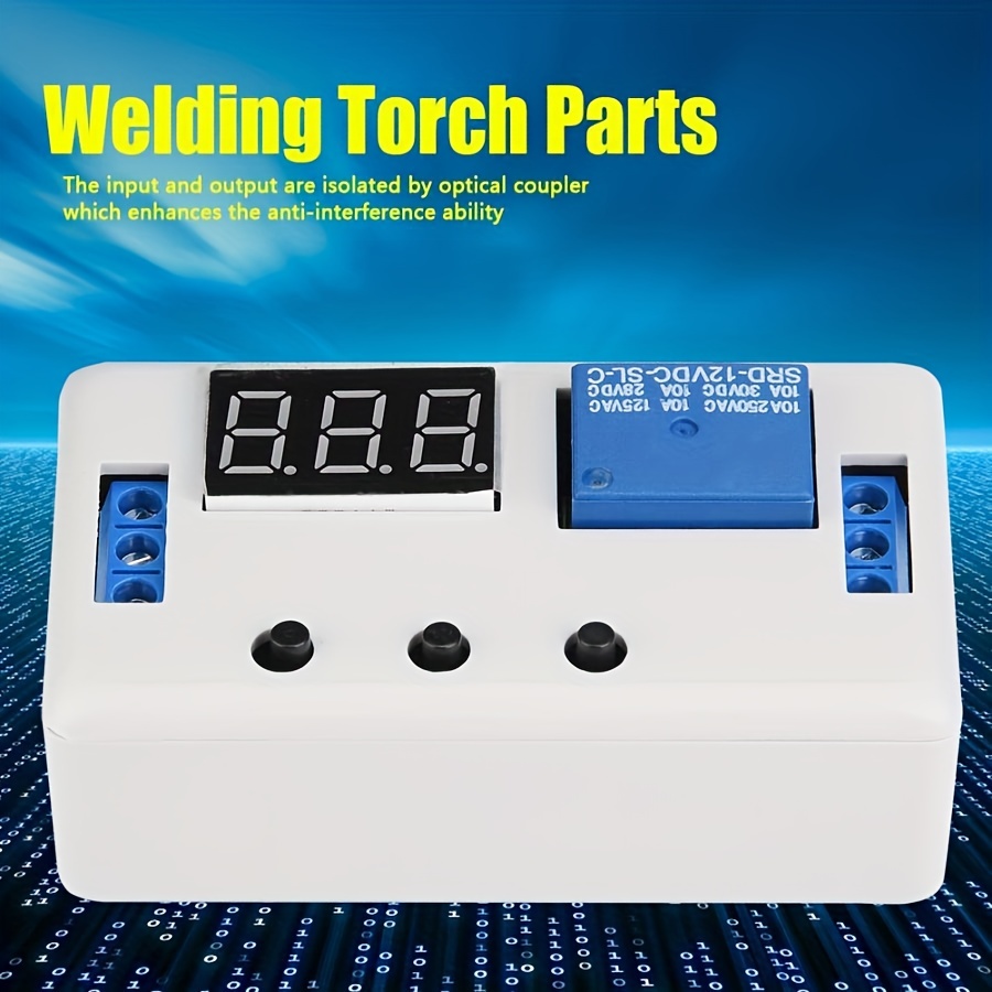 Time Delay Module LED Display Adjustable Timer Relay Automation Control  Switch Module(5V)