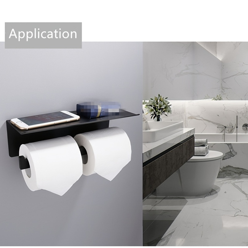 Upgrade Your Bathroom With This Wall mounted Toilet Paper - Temu