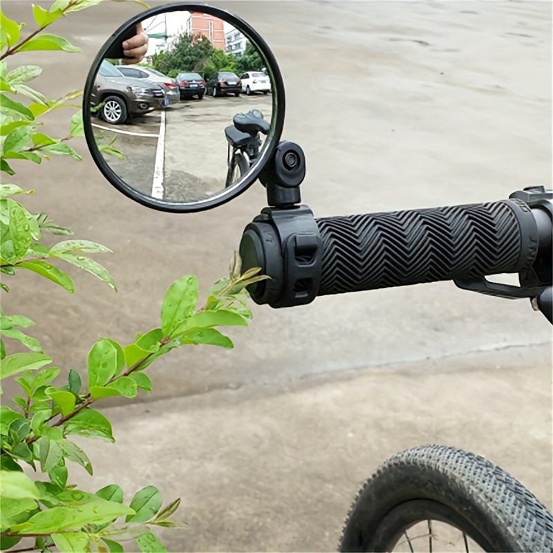  Espejo de bicicleta, 2 unidades, espejo retrovisor de 3.1 in,  ajustable, gran angular, redondo, retrovisor, universal, seguro, para  bicicleta, bicicleta de montaña, bicicletas de carretera : Deportes y  Actividades al Aire Libre