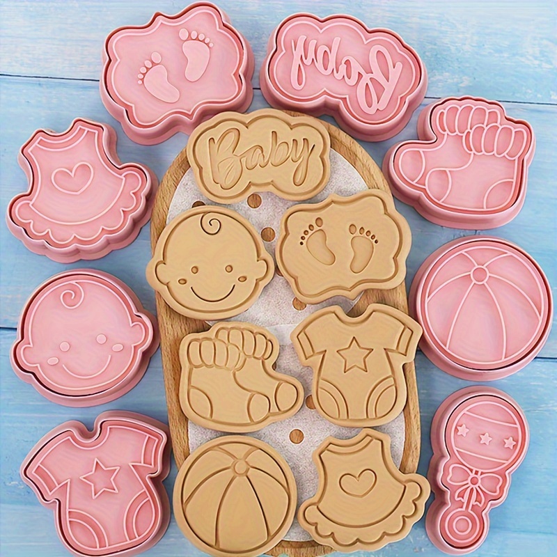 Moldes para Galletas, 8PCS Snoopy Moldes Galletas Infantiles Cortador de  Galletas Animales Bricolaje Fondant Cake Decorating para Decorar Pasteles