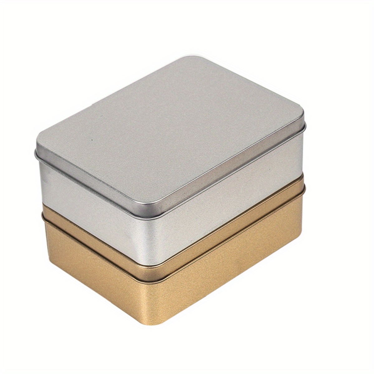 Silver Square Tin Boxes, Hobby Lobby