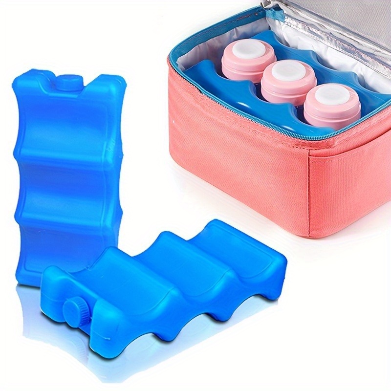 2 Pc Reusable Ice Pack Cooler Lunch Box Wrap Cold Therapy Pain Relief Knee  Back