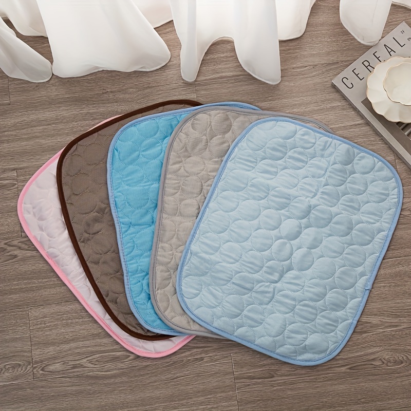 Cooling Gel Pillow Pad w Chill Gel Cells Cooling Mat For Hot Flashes, Dog &  More