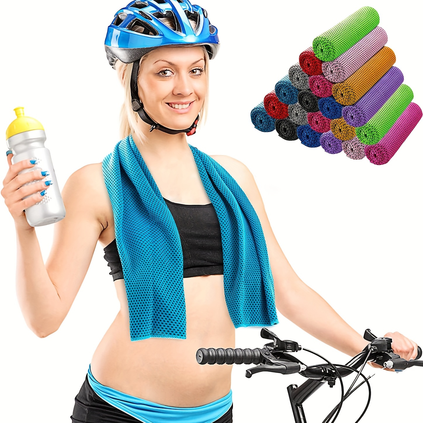 Quick Dry Cooling Sports Towel With Cold Core Technology - Soft And  Breathable Microfiber Towel For Outdoor Activities, Beach, Travel, Cycling,  Fitness, Running, Camping, Fishing, Yoga - Stay Cool And Refreshed All