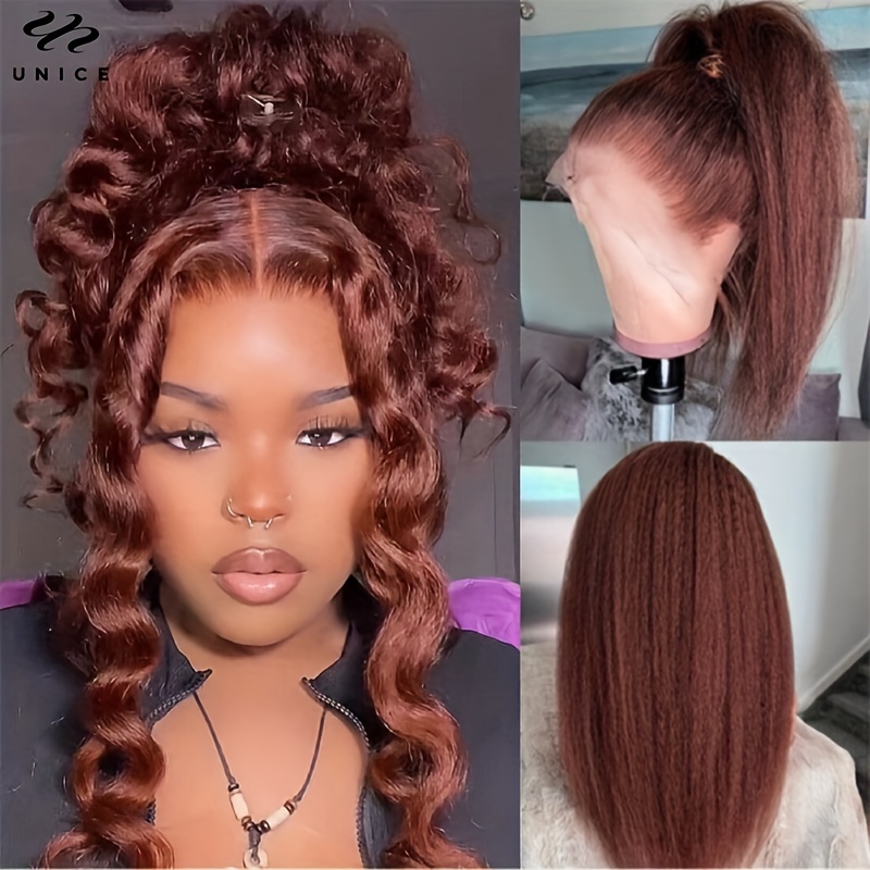 Unice Human Hair Wigs - Temu Japan