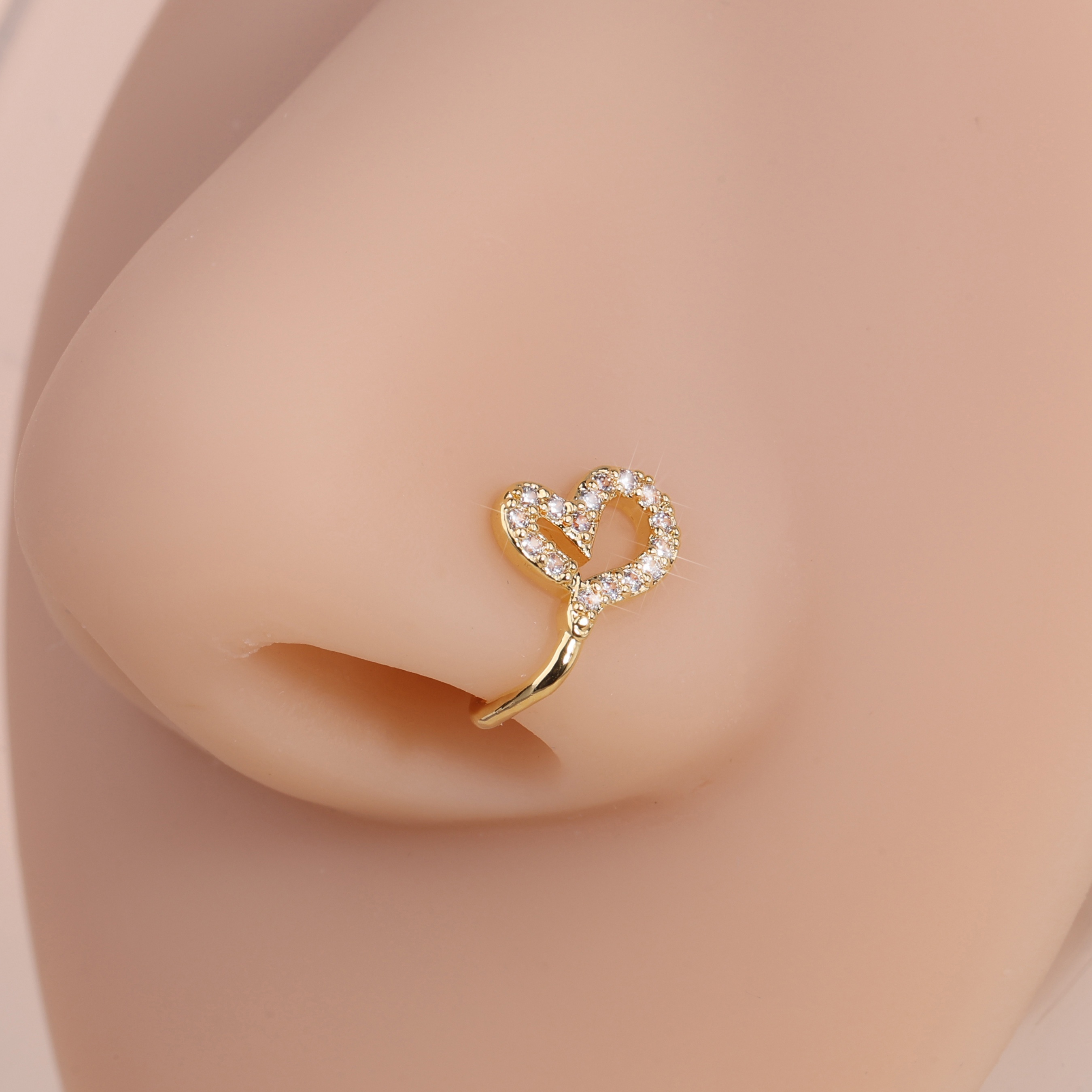 Punk Style D shape Nose Clip Fake Piercing Nose Ring Women - Temu