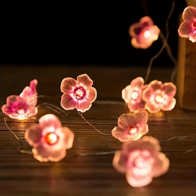 Flower Blooms Electric String Lights