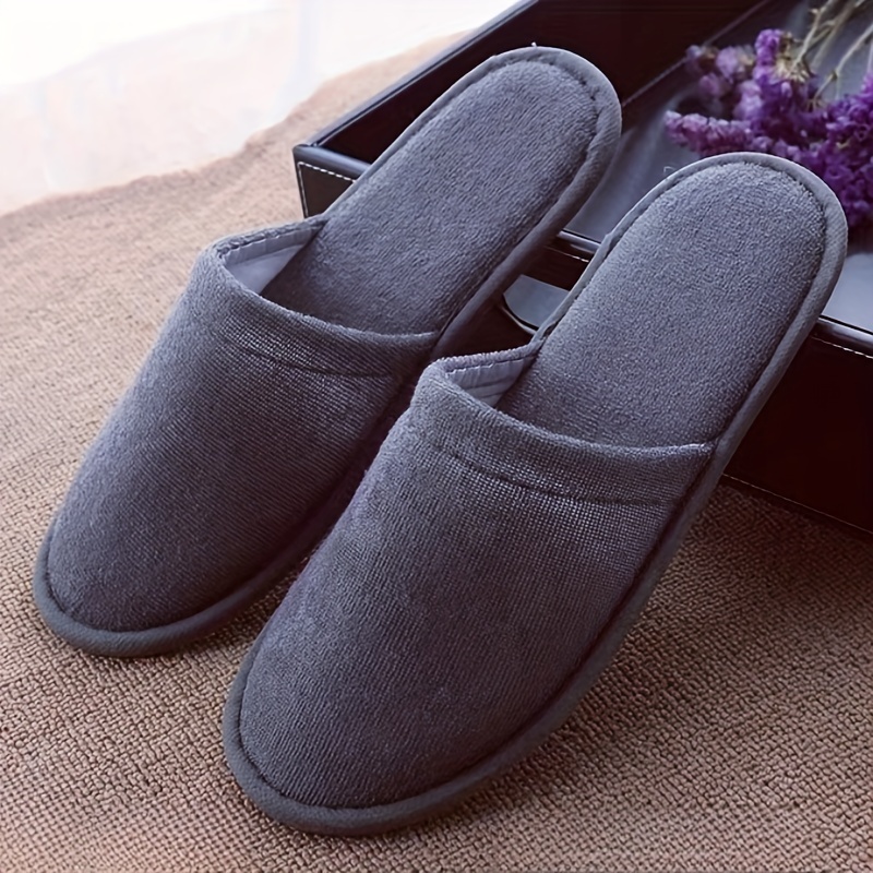 House slippers for online guests washable