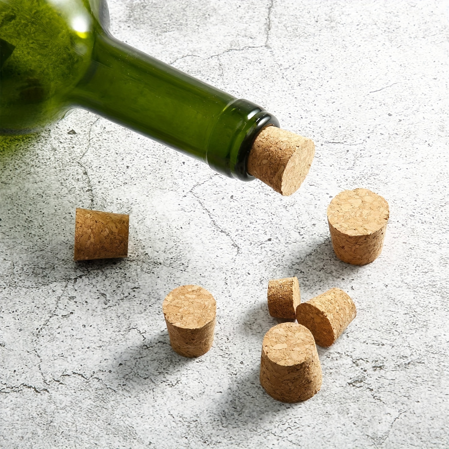Wine Stoppers Reusable Silicone Wine Corks Glass Corks - Temu