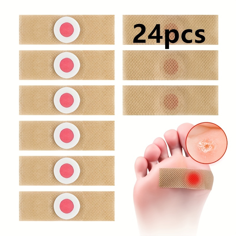 6Pcs Foot Corn Remover Pads Plantar Wart Thorn Plaster Patches Callus  Removal 