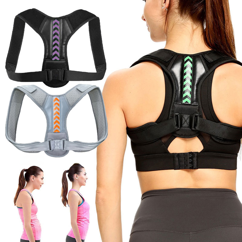 Portable Shoulder Back Opening Vest Posture Corrector Sports