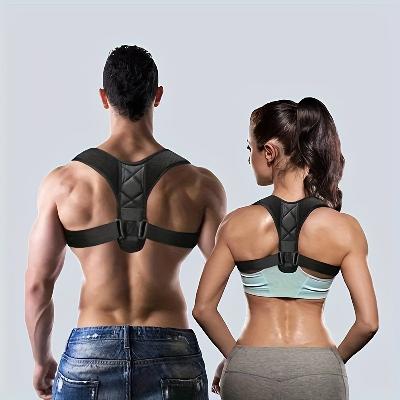 Adjustable Upper Back Posture Corrector Invisible Corset Clavicle Support  Neck Shoulder Pain Relief Hunchback Correction Unisex - AliExpress