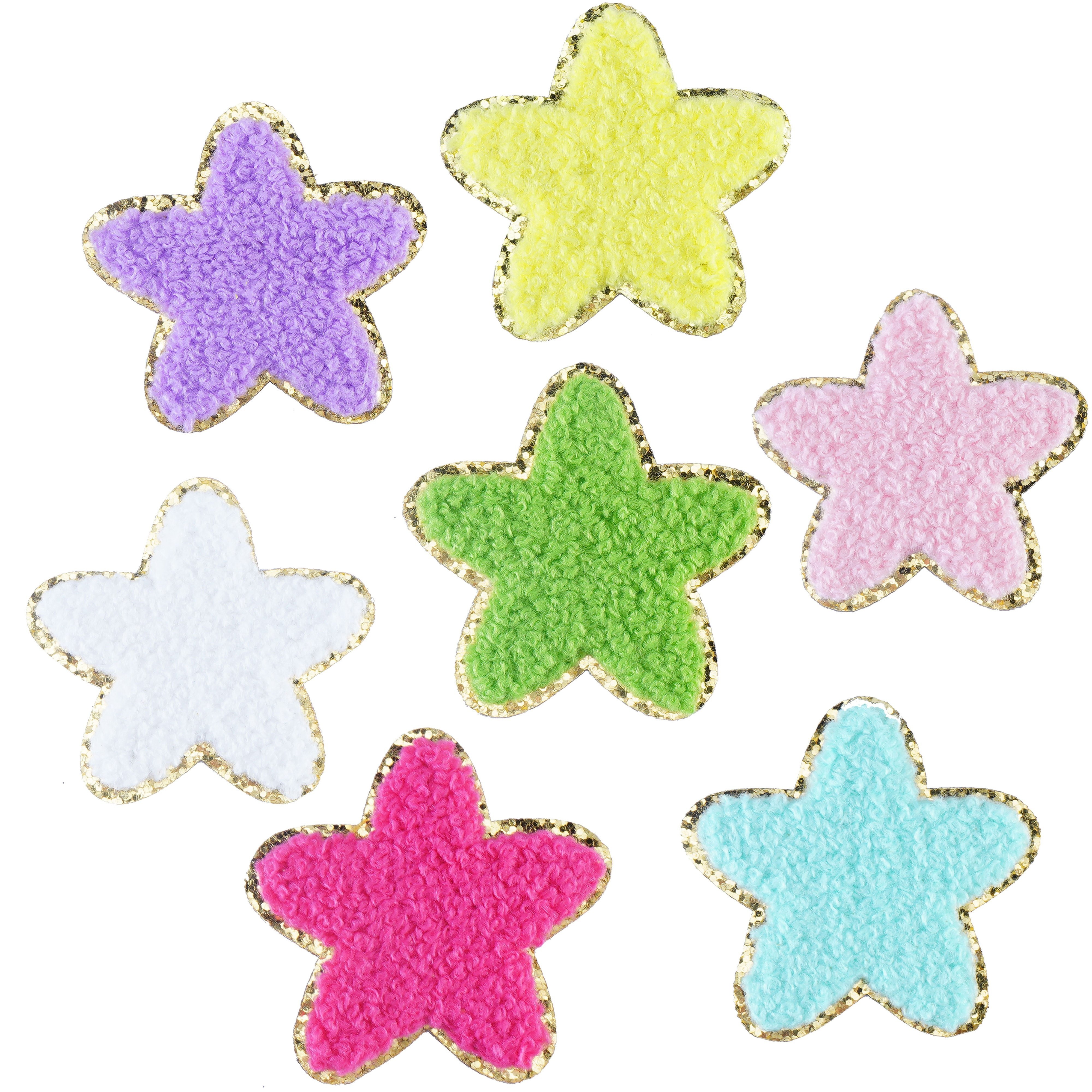  SEWACC 10pc Sequin Decorative Patch Sequin Embroidered Badge  DIY Sew on Patches Sewing Star Applique Colored Embroidery Patches for  Sequin Pentagram Patch Decor for Home Adhesive Repair : Arts, Crafts 