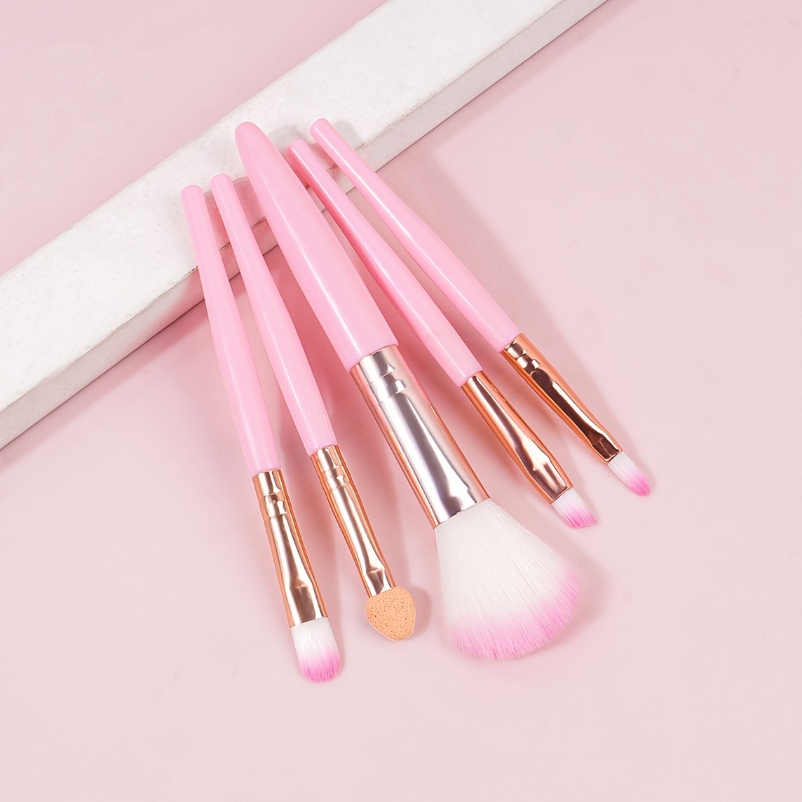 11pcs Travel Mini Makeup Brushes Set Gifts for Women Girls Teens with  Mirror