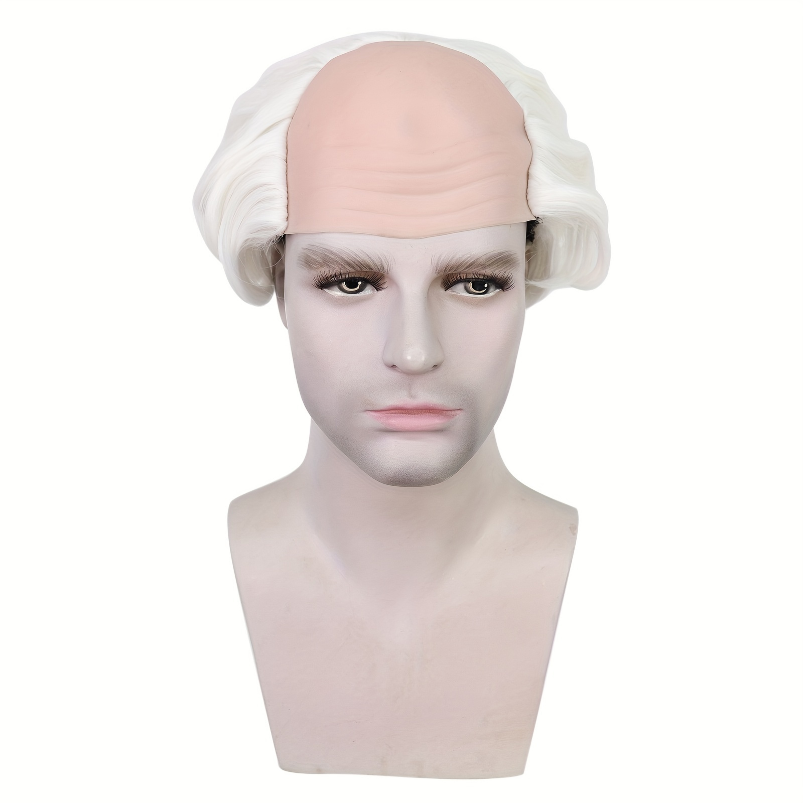 1pc Pvc Mannequin Head, Double Shoulder Mannequin Head, Wig Stand, Lash  Mannequin Design For Wig, Headband & Accessory Display