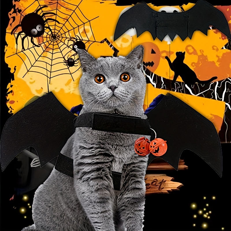 1 Pièce Costume D'halloween Pour Animal De Compagnie, Cape Orange