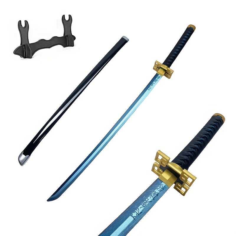 Espada negra de katana, juguete katana Foto de stock 2087116405